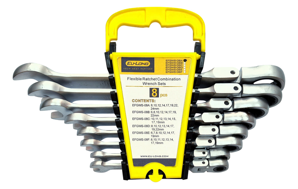 Ratcheting Dual-Head Wrench