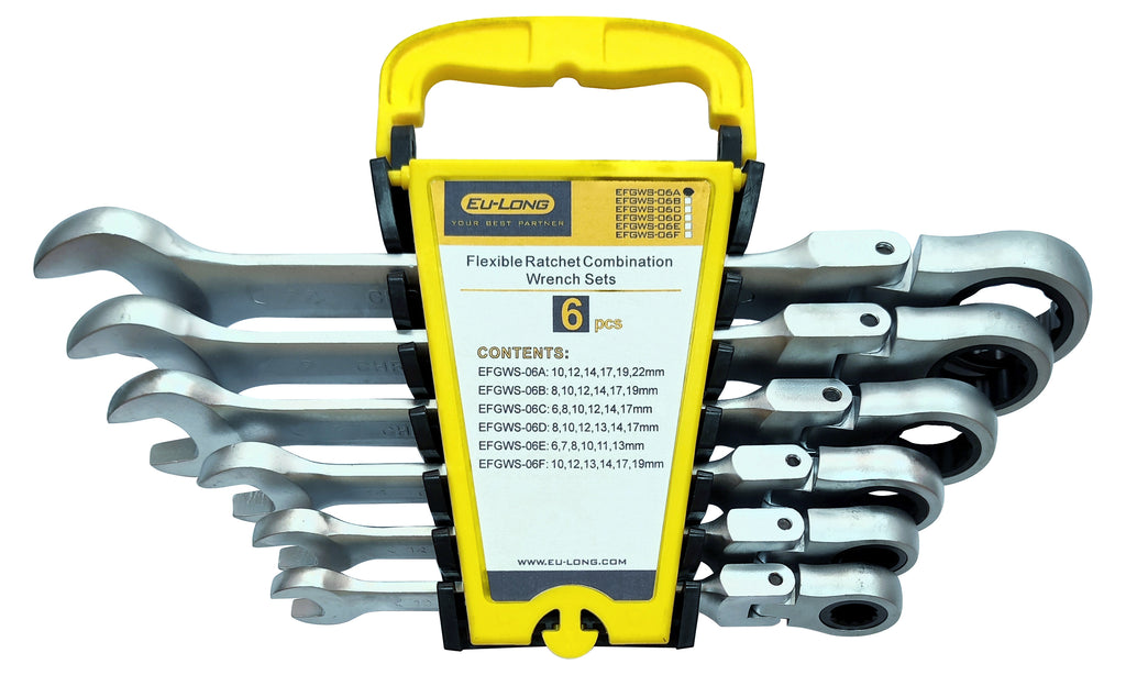 Ratcheting Dual-Head Wrench