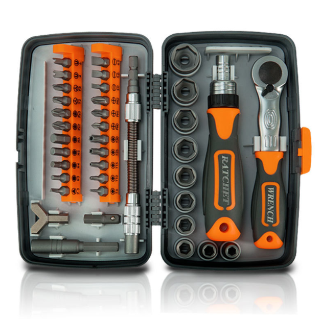 38PCS Ratchet screwariver set