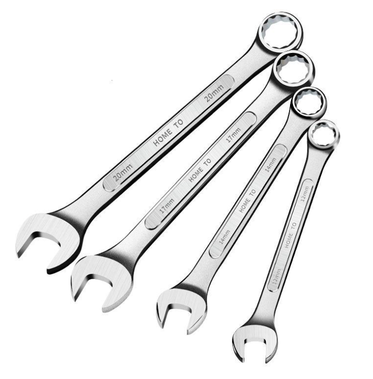 Ratcheting Dual-Head Wrench